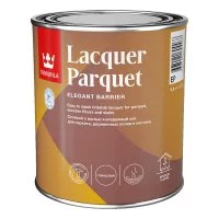 Лак алкидно-уретановый паркетный Tikkurila Lacquer Parquet глянцевый бесцветный 0,9 л