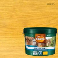 Антисептик Pinotex Classic Plus 3 в 1 декоративный для дерева сосна 9 л