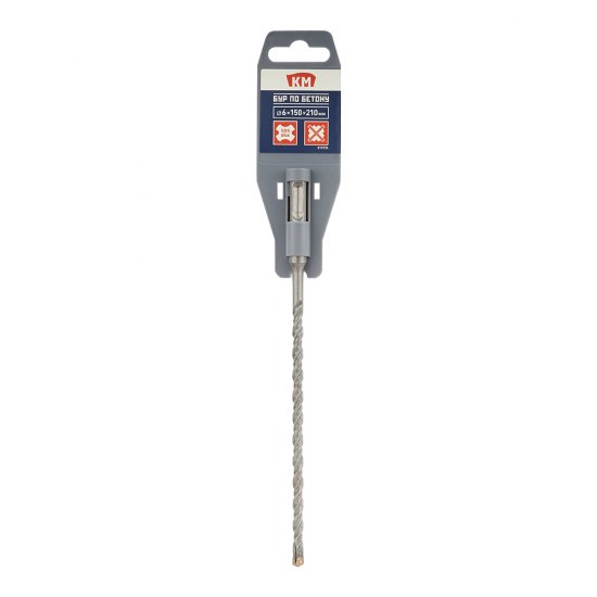 Бур SDS-plus КМ 6х150х210 мм (815724)