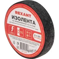 Хлопчатобумажная прорезиненная изолента REXANT 09-2403
