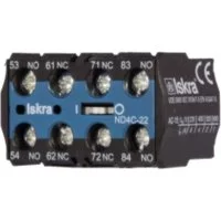 Блок-контакт для миниконтакторов iskra ND4M-40