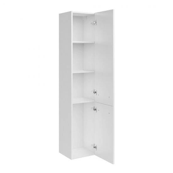 Пенал АСБ-Мебель Белмонти 35 см подвесной белый софт