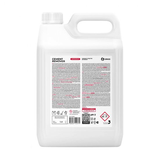 Средство Grass Cement Remover для уборки после ремонта 5 л