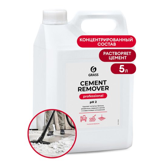 Средство Grass Cement Remover для уборки после ремонта 5 л