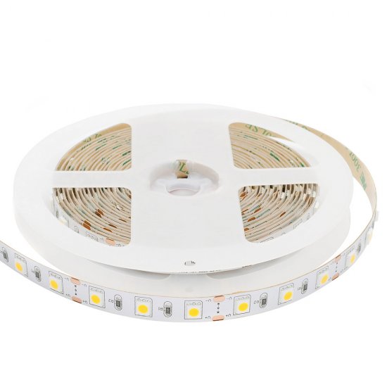 Лента светодиодная SMD 5050 4000К 12 В 14,4 Вт/м 5 м IP20 Apeyron (227ПРЗ)