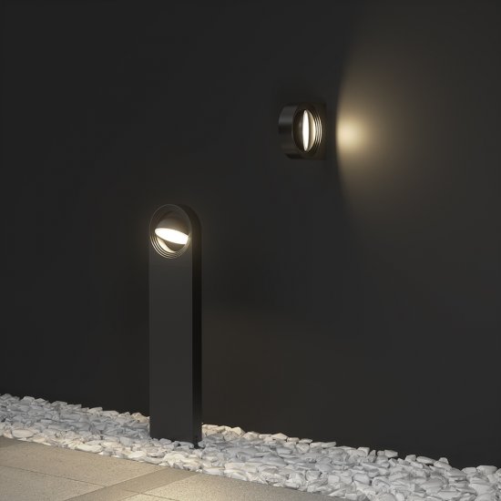 Светильник светодиодный садово-парковый Arte Lamp San Francisco черный 700 мм 4000К 7 Вт IP44 (A1831PA-1BK)