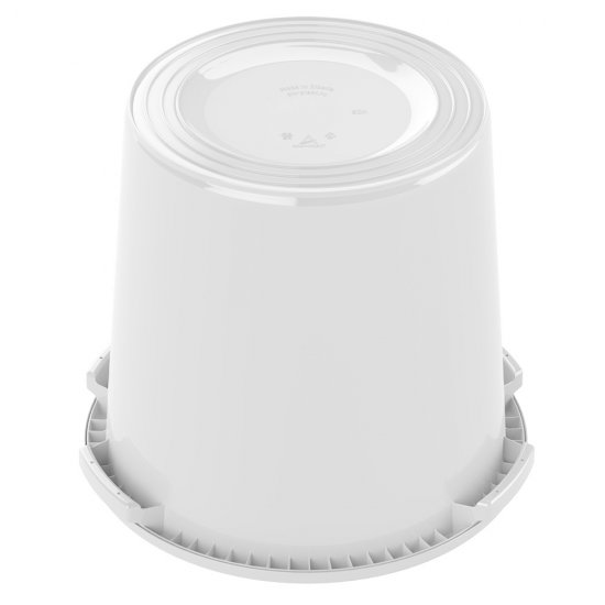 Бак бытовой Альт Пласт 20 л пластиковый с крышкой белый