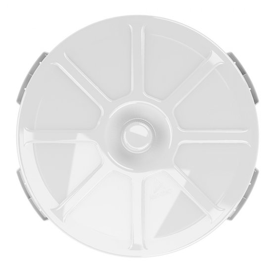 Бак бытовой Альт Пласт 20 л пластиковый с крышкой белый