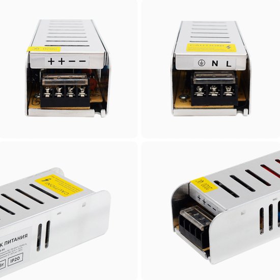Блок питания для светодиодной ленты Apeyron 220/24 В 100 Вт IP20 (03-99)