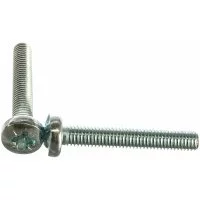 Оцинкованный винт КРЕП-КОМП 8х50 DIN7985 (10 шт.)