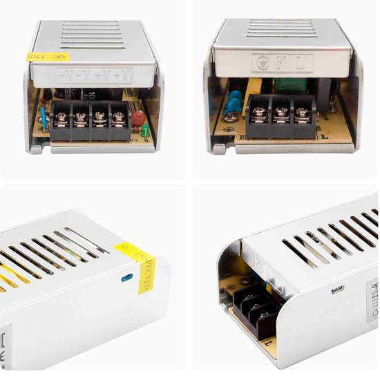 Блок питания для светодиодной ленты Apeyron 220/12 В 150 Вт IP20 (03-50)