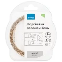 Лента светодиодная SMD 2835 4000К 12 В 12 Вт/м 2 м IP20 Apeyron (73ПРЗ)