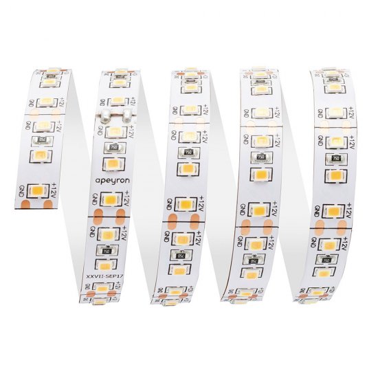 Лента светодиодная SMD 2835 3000К 12 В 14,4 Вт/м 2 м IP20 Apeyron (209BL)