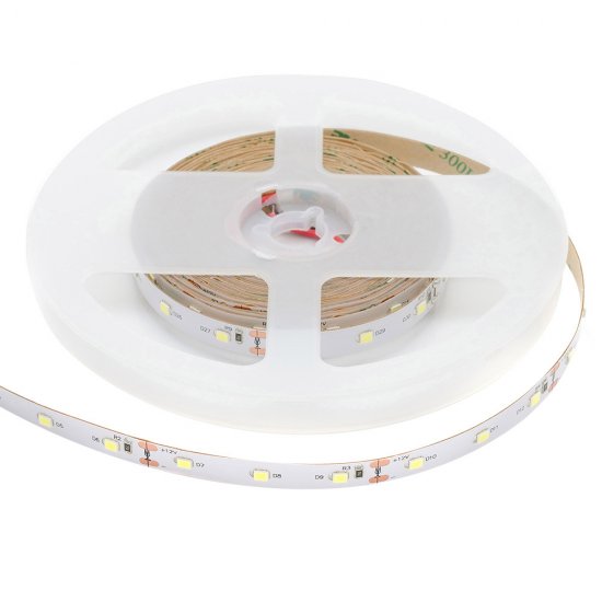 Лента светодиодная SMD 2835 6500К 12 В 8 Вт/м 5 м IP20 Apeyron (36ПРЗ)