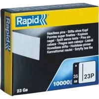 Супертвердые закаленные гвозди Rapid тип 23P 35 мм (10000 шт.)