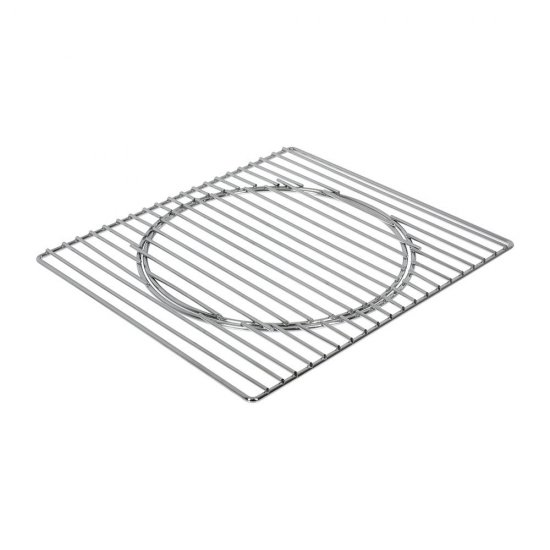 Решетка-гриль с подставкой для казана Boyscout высококачественная сталь с пищевым покрытием 41х0,5х36 см