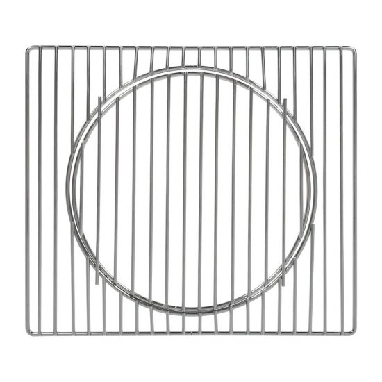 Решетка-гриль с подставкой для казана Boyscout высококачественная сталь с пищевым покрытием 41х0,5х36 см