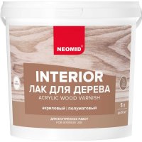 Акриловый лак для древесины NEOMID interior