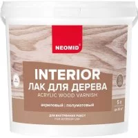 Акриловый лак для древесины NEOMID interior