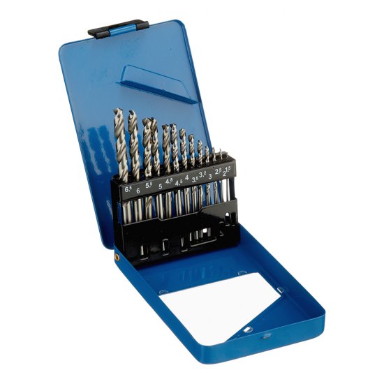 Набор сверл по металлу спиральных Зубр Профессионал 1,5-6,5 мм (13 шт.) (29625-H13)