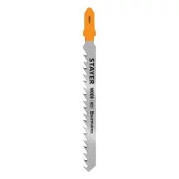 Пилки для лобзика Stayer T144DP (15983-4_z02) по дереву L75 мм прямой рез (2 шт.)