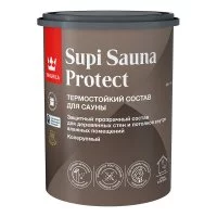 Антисептик Tikkurila Supi Sauna Protect для бань и саун бесцветный 0,9 л