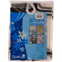 Штора для ванной Delphinium WS-800