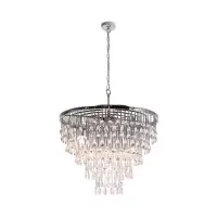 Люстра подвесная Maytoni Linn E14 360 Вт 30 кв.м (MOD091PL-09CH)