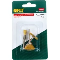 Набор корщеток латунированных FIT IT