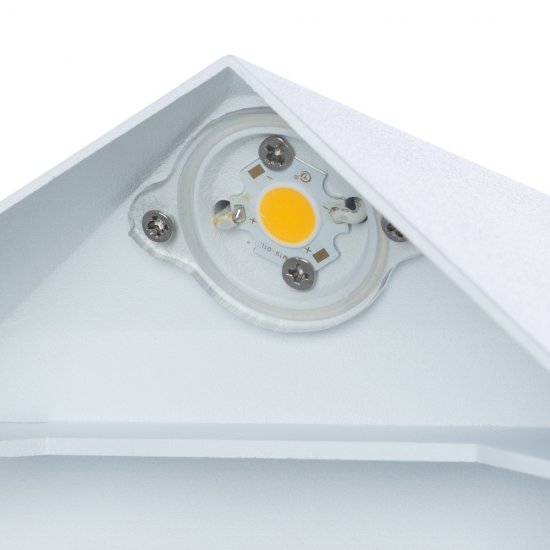Светильник светодиодный садово-парковый настенный Arte Lamp Busta 3000К 7 Вт IP54 (A1609AP-1WH)