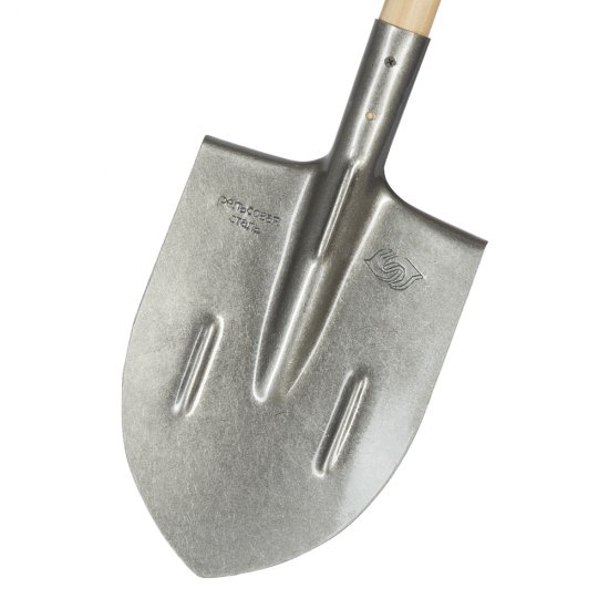 Лопата штыковая ЛКО рельсовая сталь с деревянным черенком 800 мм (80968)