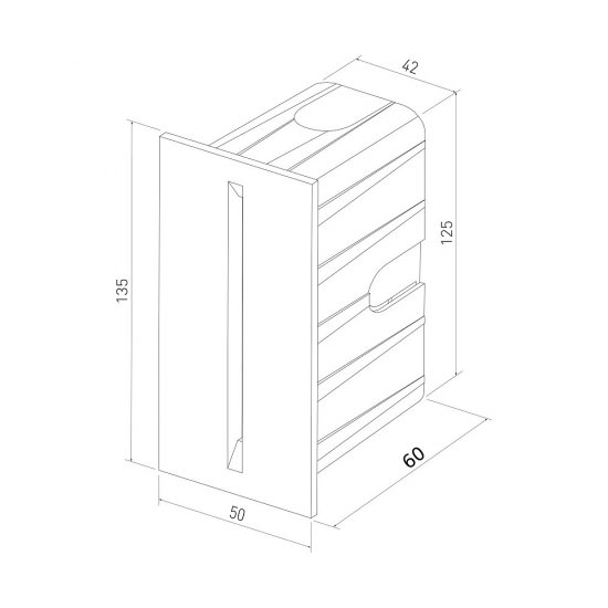 Подсветка для лестниц встраиваемая светодиодная белая 2,5 Вт 4000К IP65 Elektrostandard Step 8 (a055591)