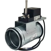 Регулирующая круглая заслонка TECHNO TKD100-02DN