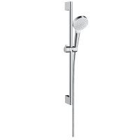 Душевой комплект Hansgrohe Crometta с лейкой со стойкой хром/белый (26533400)