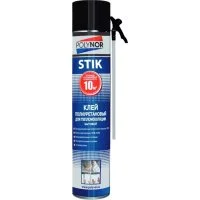 Бытовой полиуретановый пено-клей для теплоизоляции Polynor STIK