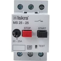 Автоматический выключатель защиты двигателя iskra MS25-25