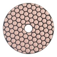 Круг алмазный шлифовальный по камню Trio-Diamond New line гибкий d100 мм P400 для сухого шлифования