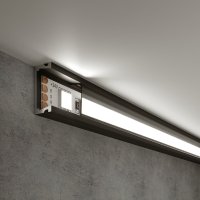 Накладной алюминиевый профиль Elektrostandard LL-2-ALP006