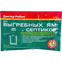 Биоактиватор для выгребных ям и септиков Доктор Робик 109