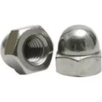 Колпачковая оцинкованная гайка ЦКИ M6 DIN1587 500 шт.