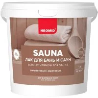 Акриловый лак для бань и саун NEOMID sauna