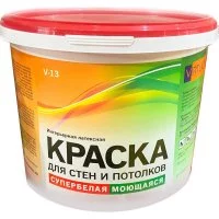 Интерьерная моющаяся латексная краска Virtuoso V-13 L