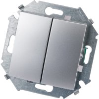 Двухклавишный выключатель Simon 1591398-033