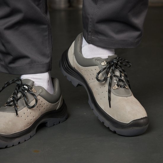 Полуботинки замшевые размер 45 серые Delta Plus (FEN3PGR45)