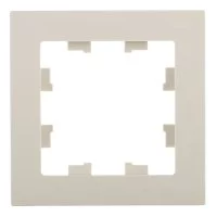 Рамка Systeme Electric AtlasDesign одноместная бежевая (ATN000201)