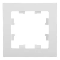 Рамка Systeme Electric AtlasDesign одноместная белая (ATN000101)
