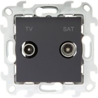 Одиночная розетка tv-sat Simon 2410487-038