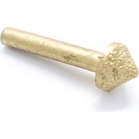 V-образная шлифовальная алмазная фреза DJTOL DMV61290 1298
