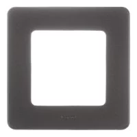 Рамка Legrand Inspiria одноместная антрацит (673933)