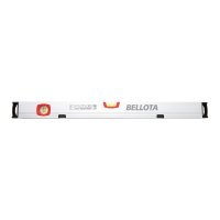 Уровень магнитный Bellota 100 см 2 глазка коробчатый